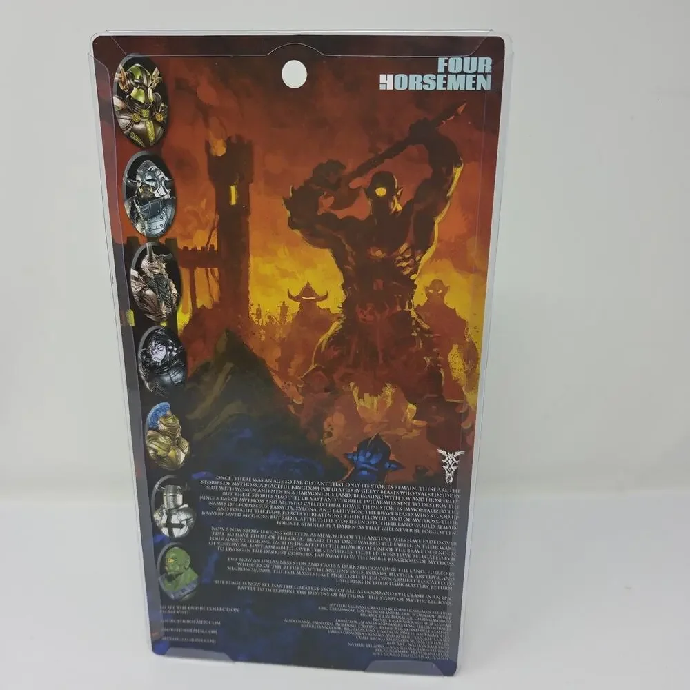 Four Horeseman Mythic Legions Cavern Dwarf II Legion Builder Action Figure